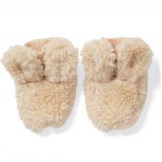 Chaussons Teddy Sand (Taille 2) - Little Dutch