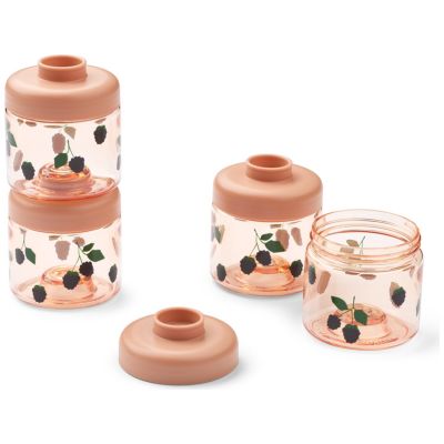 Lot de 4 boîtes alimentaires Dominique Berry Liewood