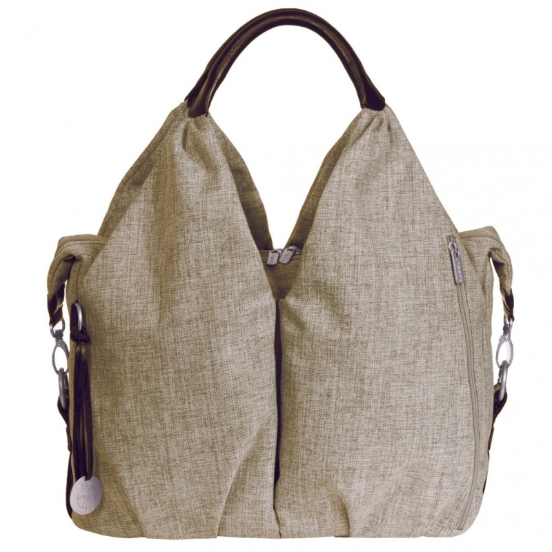 Sac à langer épaule Green Label Neckline beige chiné Lässig
