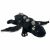 Variation Noir du produit Peluche Nemu Nemu Dragon Noir (20 cm) de la marque Trousselier