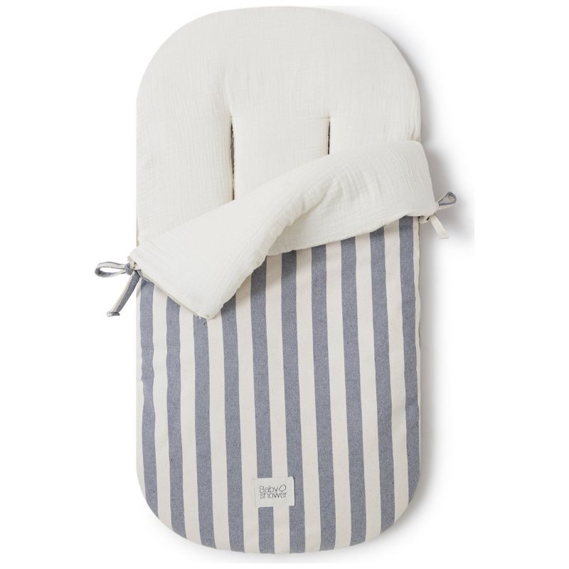 Nid d'ange passe sangle Comfort Navy Jean Babyshower Produit 1