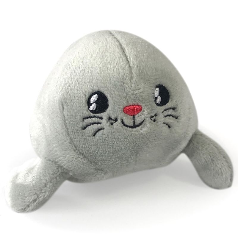 Hochet peluche lumineux phoque Shakie Pabobo