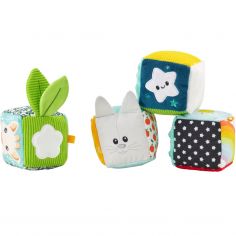 4 cubes multi'activités Sophie la girafe