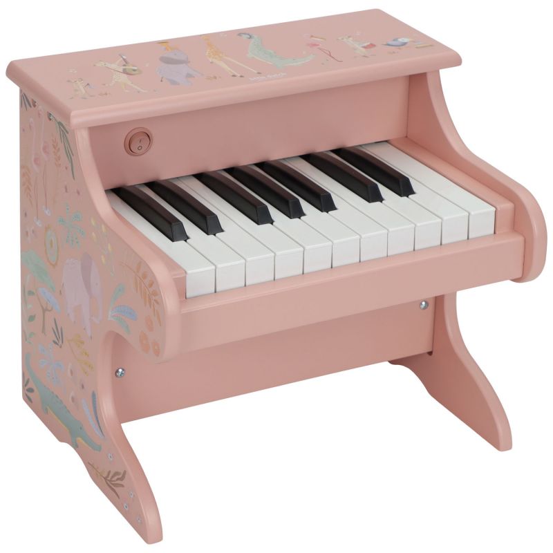 Piano en bois Rose Safari Friends Little Dutch Produit 1