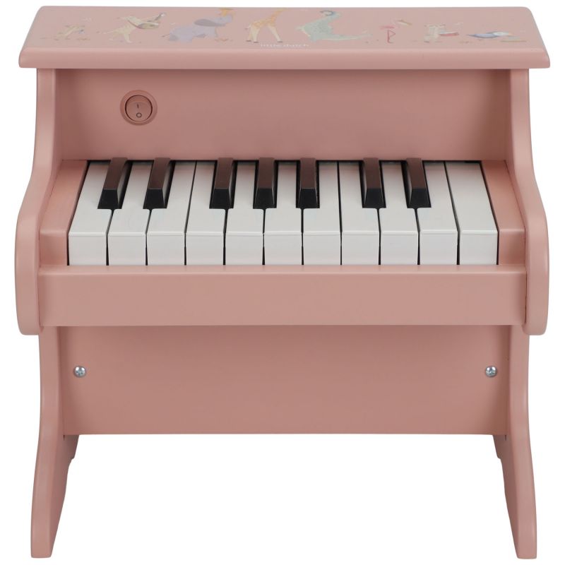 Piano en bois Rose Safari Friends Little Dutch Produit 2