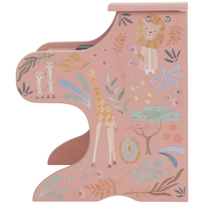 Piano en bois Rose Safari Friends Little Dutch Produit 5