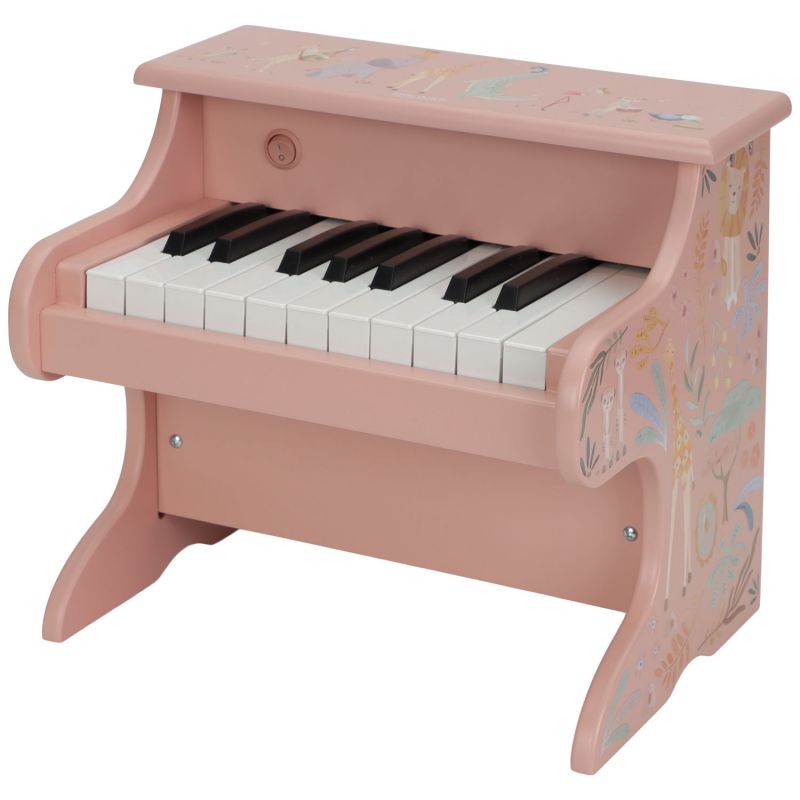 Piano en bois Rose Safari Friends Little Dutch Produit 7