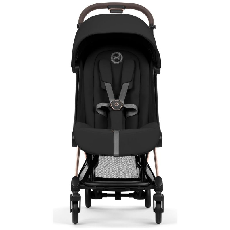 COŸA Confort 2026 Poussette ultra-compacte et Châssis Rose Gold Sepia Black Cybex Produit 4