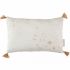 Coussin rectangulaire Sublim Gold stella blanc (20 x 35 cm) - Nobodinoz