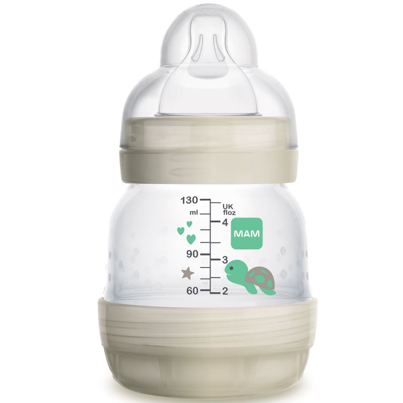 Biberon Easy Start anti-colique tortue - débit 0 lent (130 ml) MAM