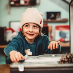 Bonnet Flow Creamy (9-18 mois)