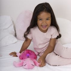 Veilleuse peluche Tranquil Turtle™ Rose