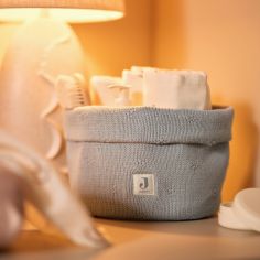 Panier de rangement Cosy Knit Sea Green (14 x 18 cm)