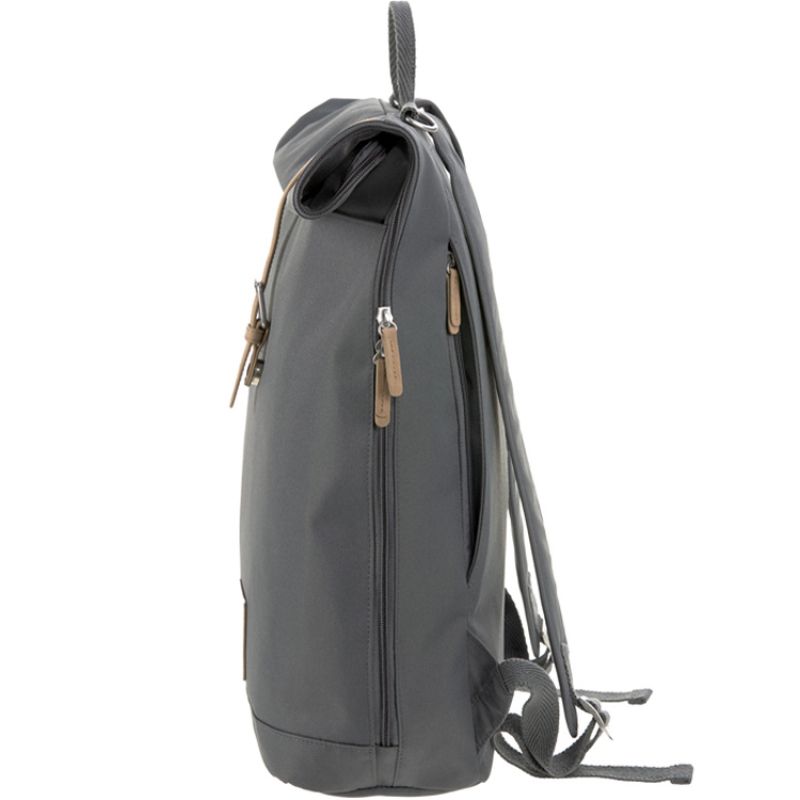 Sac à dos à langer en polyester recyclé Rolltop anthracite Lässig Produit 5