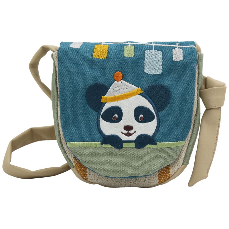 Sac bandoulière enfant Les Copains d'abord Panda L'oiseau bateau Produit 1