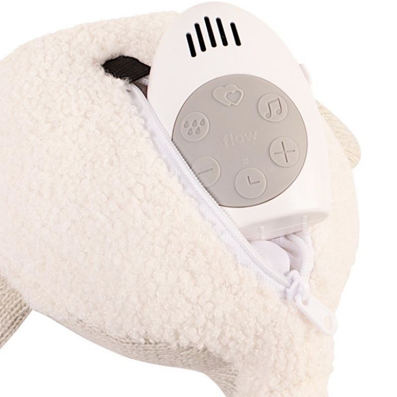Peluche bruit blanc baleine Moby grise (21 cm) - Reconditionné FLOW Produit 4