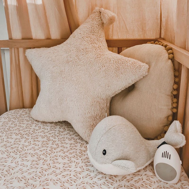 Peluche bruit blanc baleine Moby grise (21 cm) - Reconditionné FLOW Produit 5