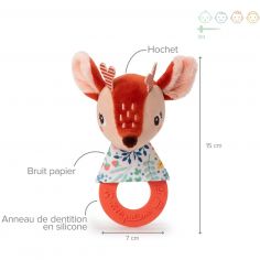 Hochet de dentition Stella