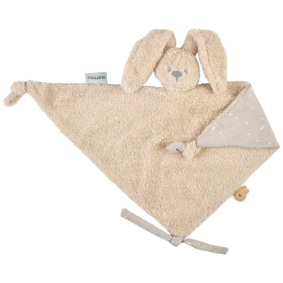 Maxi doudou Lapidou Glow phosphorescent Sable  par Nattou