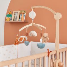 Mobile musical en bois Babou & Kendi