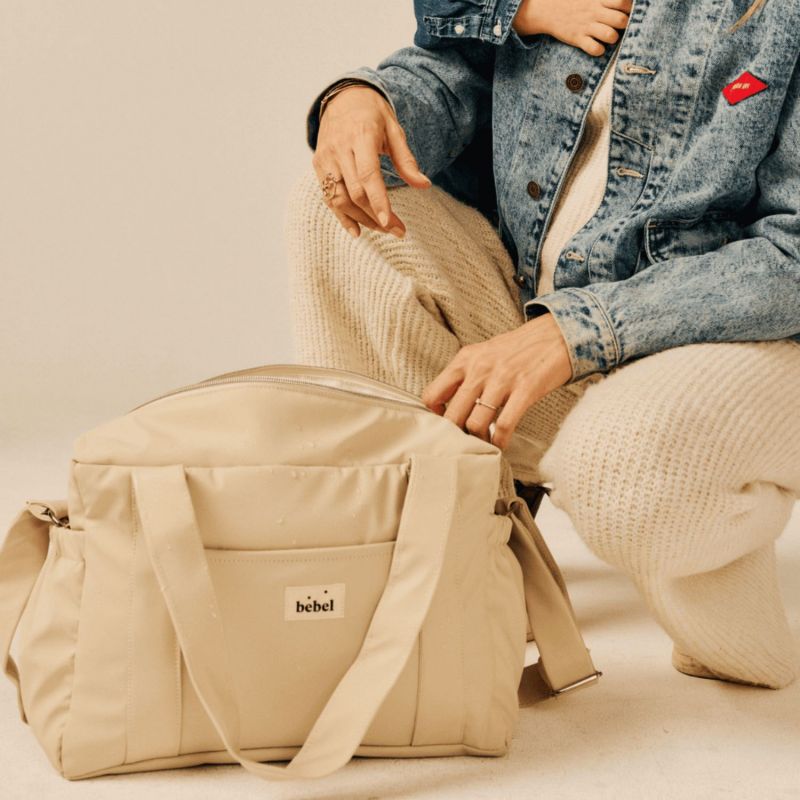 Sac à langer Middle Latte BEBEL Ambiance 3