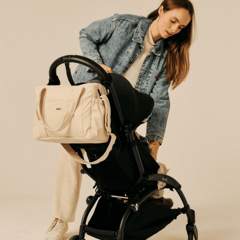 Sac à langer Middle Latte BEBEL Ambiance 5