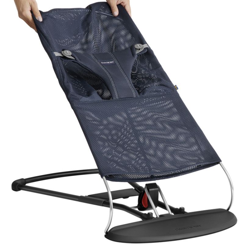 Housse pour Transat Bliss et Balance Soft Mesh 3D bleu marine BabyBjörn