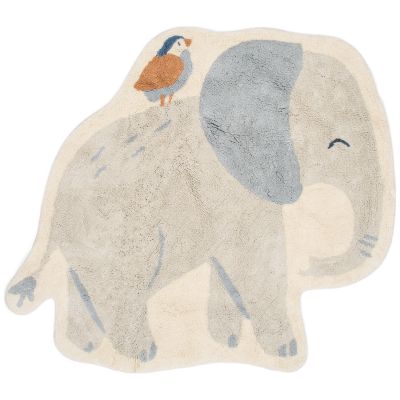 Tapis Eléphant (120 x 110 cm)