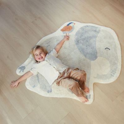 Tapis Eléphant (120 x 110 cm)