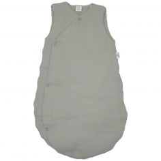 Gigoteuse forme kimono double gaze vert de gris (18-36 mois) - BB & Co