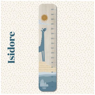 Toise en bois Isidore Paysage Horizon personnalisable Charlie et Suzie