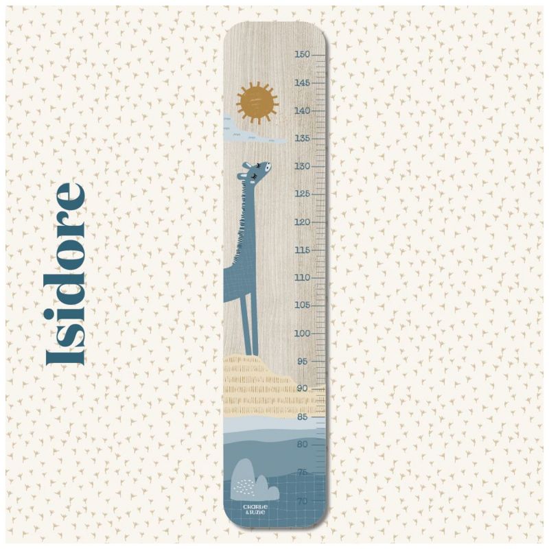 Toise en bois Isidore Paysage Horizon personnalisable Charlie et Suzie Ambiance 1