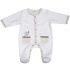 Pyjama chaud Timouki blanc (3 mois) - Sauthon