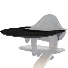 Tablette pour chaise évolutive chaise haute évolutive NOMI noire  par NOMI