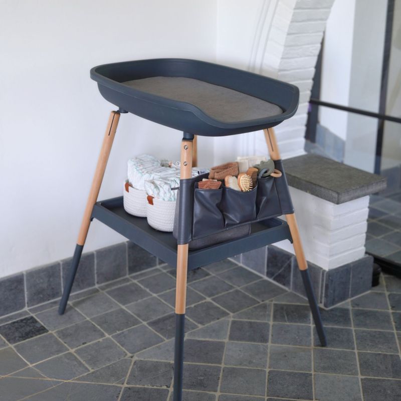 Housse pour matelas de table à langer Balnéo gris Bo Jungle Ambiance 3