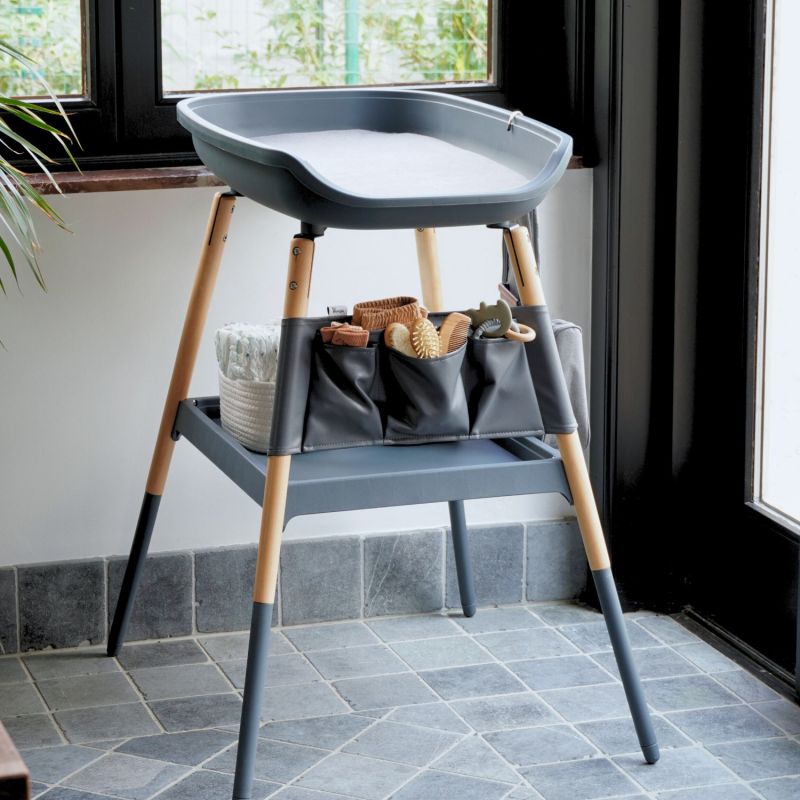Housse pour matelas de table à langer Balnéo gris Bo Jungle Ambiance 4