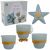 Variation Bleu du produit Gobelets de bain Etoile de Mer de la marque Little Dutch