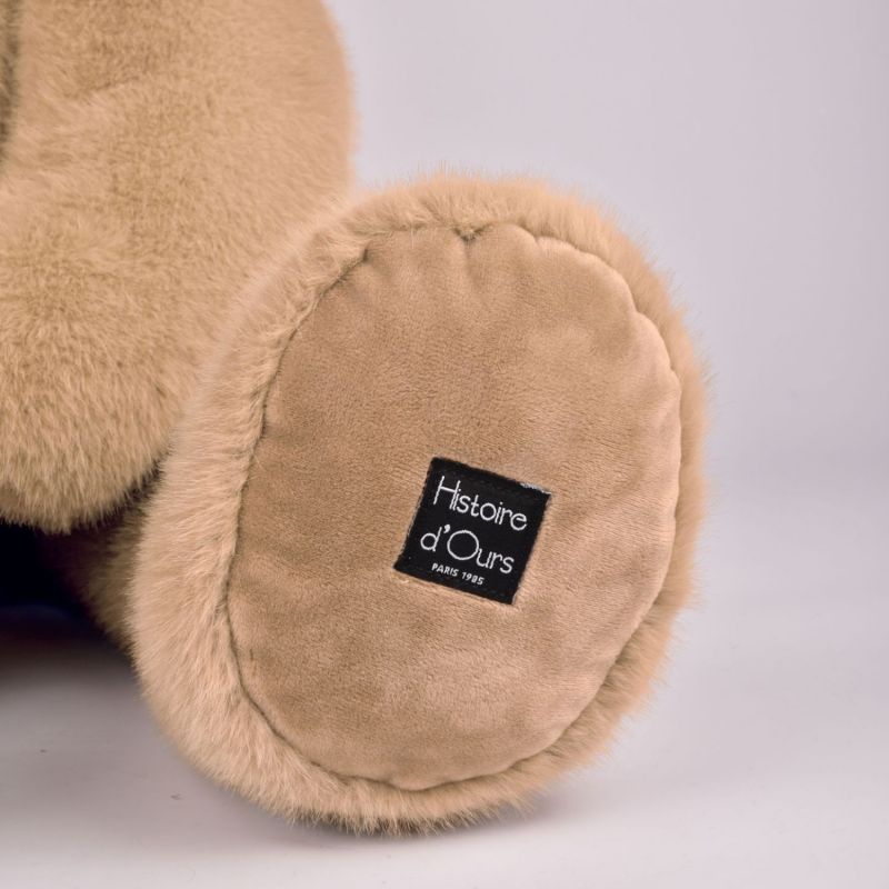 Peluche ours Clémentin Miel Amande (80 cm) Histoire d'Ours Produit 6