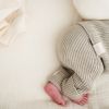 Pantalon bébé en tricot Ivory (1-3 mois) Babyshower Ambiance 3