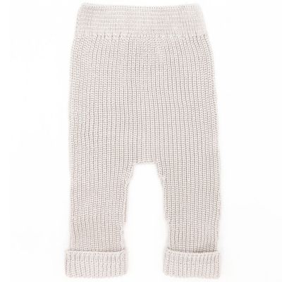 Pantalon bébé en tricot Ivory (1-3 mois) Babyshower