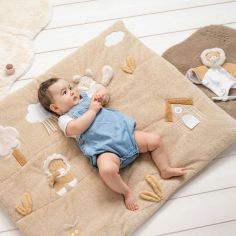 Tapis d'éveil Ernest, Flo et Oli (100 x 80 cm)