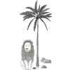 Stickers lion Serengeti (126 x 59 cm) - Lilipinso