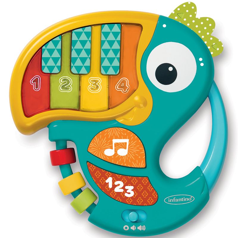 Toucan éveil musical piano et chiffres Infantino