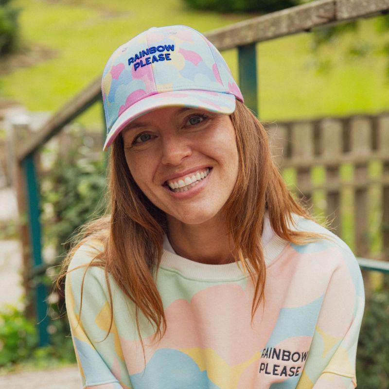 Casquette adulte Rainbow Please ayuna x Chamaye (tour de tête 56-61 cm) Chamaye Ambiance 2