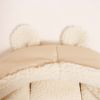 Chancelière capuche souris en laine beige (6-36 mois)  par Kaiser
