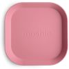 Lot de 2 assiettes carrées Dusty Rose Mushie Produit 2