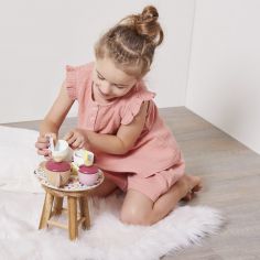 Service à thé en bois Twist