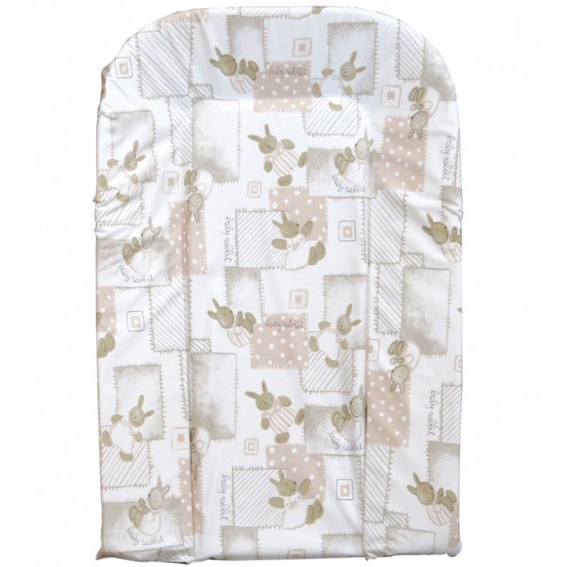 Matelas à langer PVC motif lapinoux (44 x 70 cm) Combelle