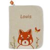 Protège carnet de santé Tchikis 3 Panda Roux (personnalisable) L'oiseau bateau Produit 1
