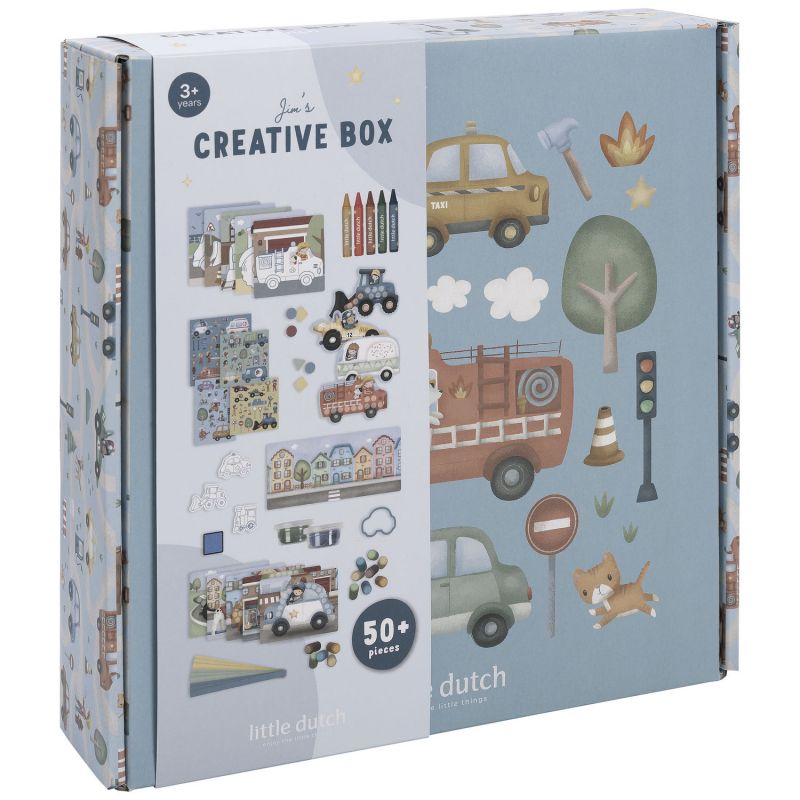 Boîte d'activités créatives XL Jim Little Dutch Produit 1
